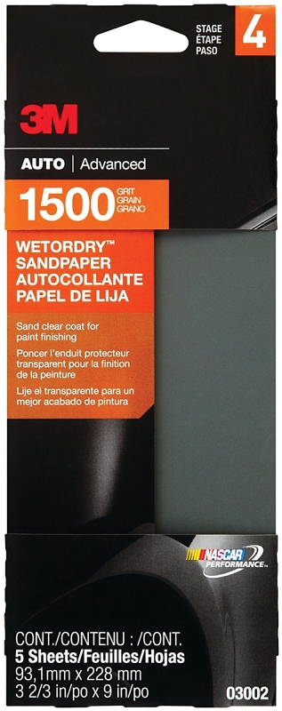 Wetordry 03002 Automotive Sandpaper