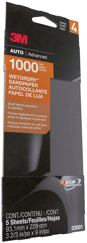Wetordry 03001 Automotive Sandpaper