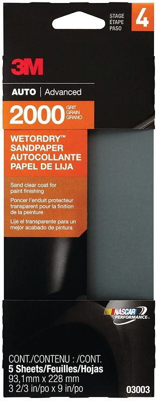 Wetordry 03003 Automotive Sandpaper