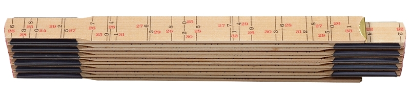 Brick Spacing Folding Ruler