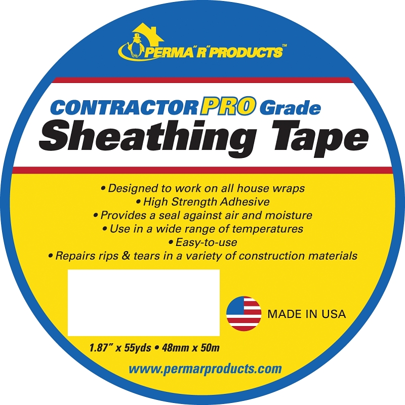Contractor Pro Grade 18755 Sheathing Tape - 1 Roll