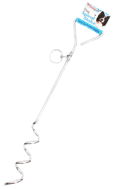 Spiral Tie-Out Stake