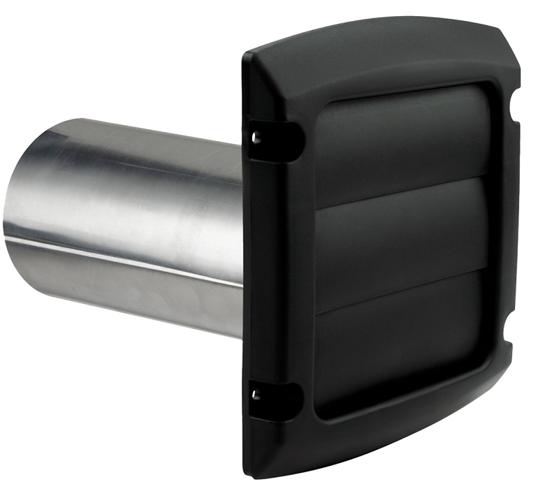 Provent Blh4blkzw6 Louvered Exhaust Hood