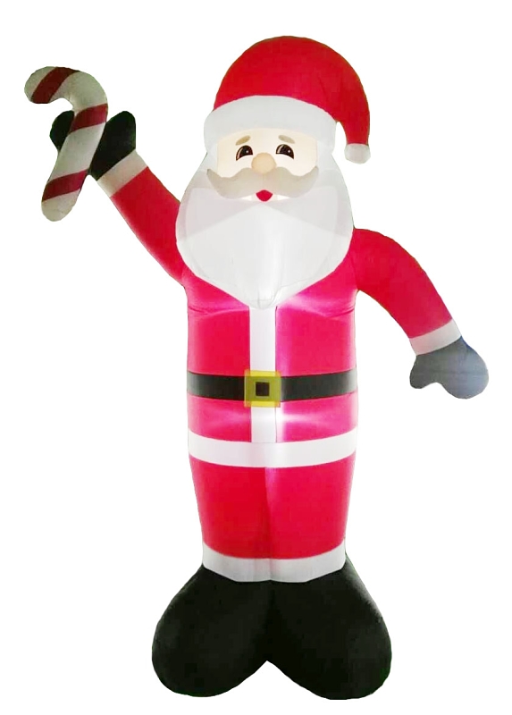 Christmas Inflatable Santa/Candy Cane