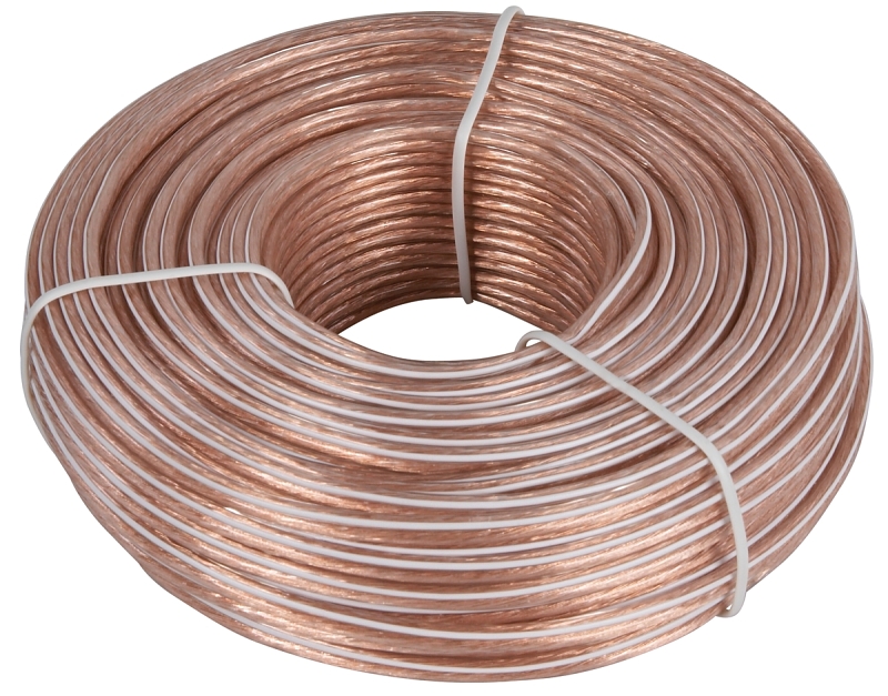 Wire Speaker 24Gau 100Ft Clear