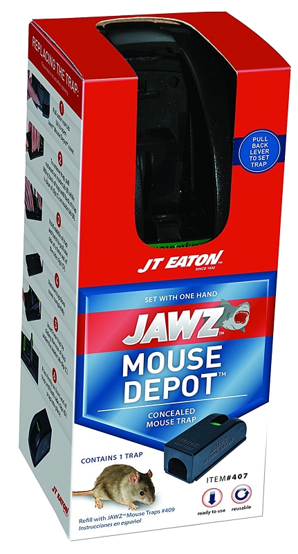 Jawz 407 Covered Mouse Trap