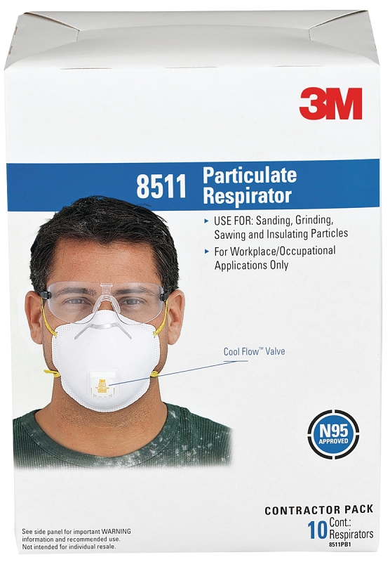 Tekk Protection 8511Pb1-A/8511 Disposable Valved Respirator Mask