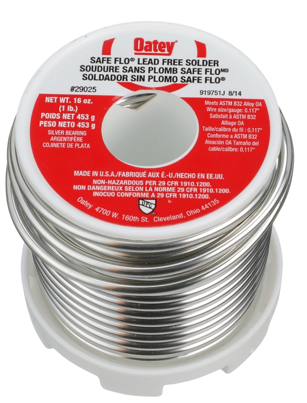 Safe-Flo 29025 Wire Solder - 1 Spool