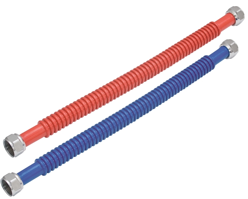 Waterflex Series 0437124 Corrugated Flexible Water Heater Connector - Pack of 2