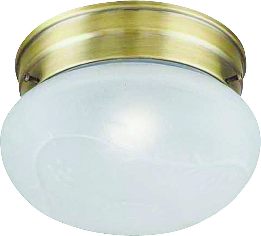 Single Light Round Ceiling Fixture