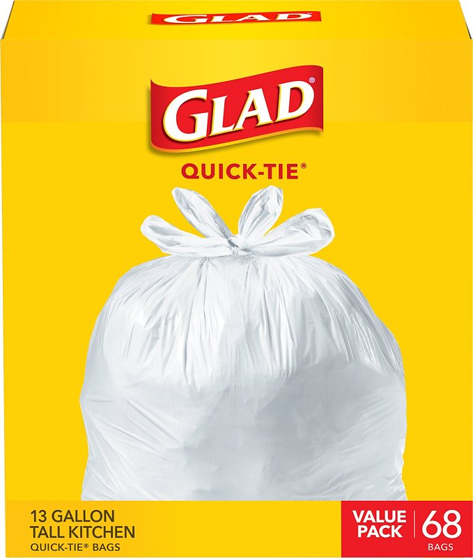 22435 Tall Kitchen Garbage Bag - Box of 68