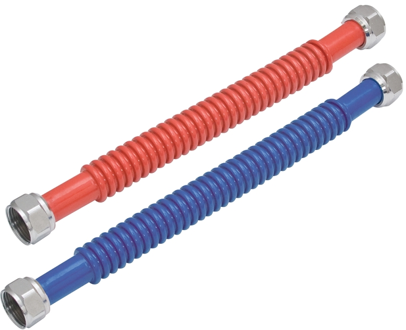 Waterflex Series 0437118 Corrugated Flexible Water Heater Connector - Pack of 2