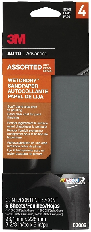 Wetordry 03006 Automotive Sandpaper