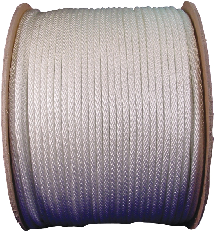 ROPE NYLON BRAID 1/4X200 FT - 1 Spool