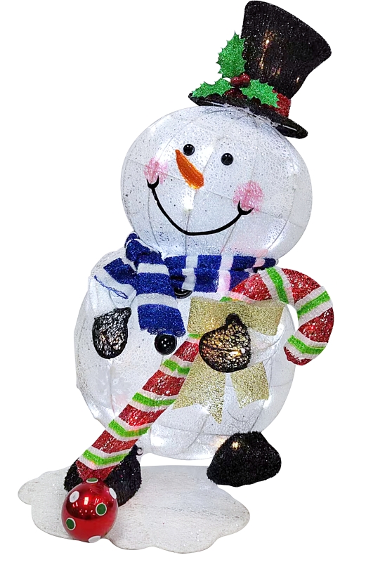 Lighted Snowman