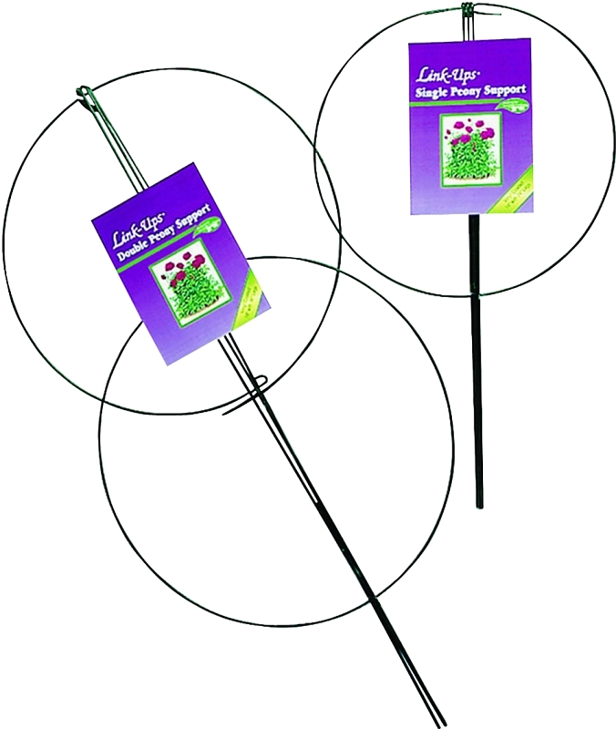 Single Round Peony Support