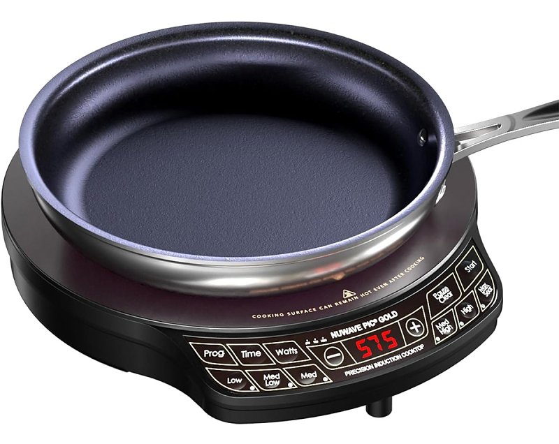 Induction Cooktop With Ceramic Fry Pan