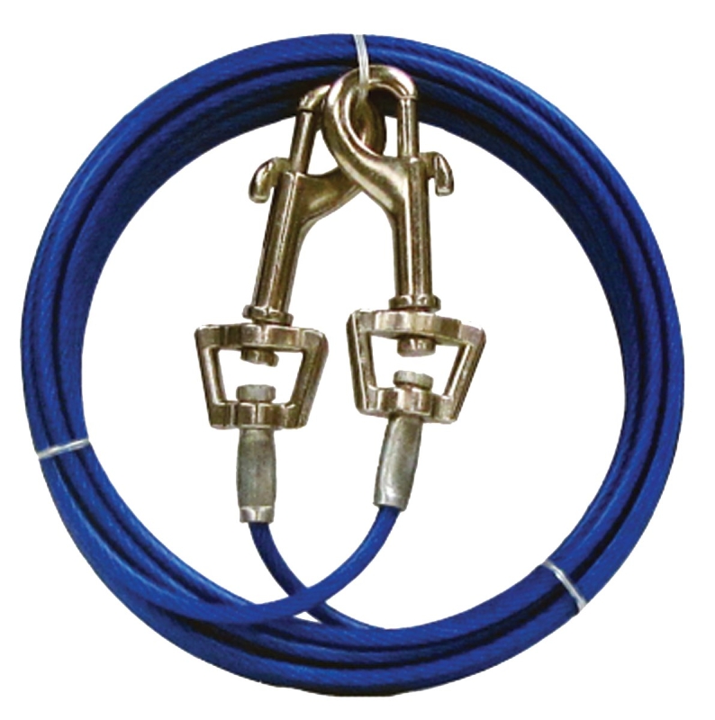 Pdq Q232000099 Pet Tie-Out Belt With Twin Swivel Snap
