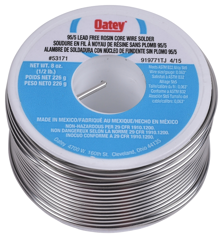 Rosin Core Wire Solder - 1 Spool