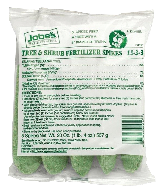 Fertilizer Spike Bag - Pack of 5