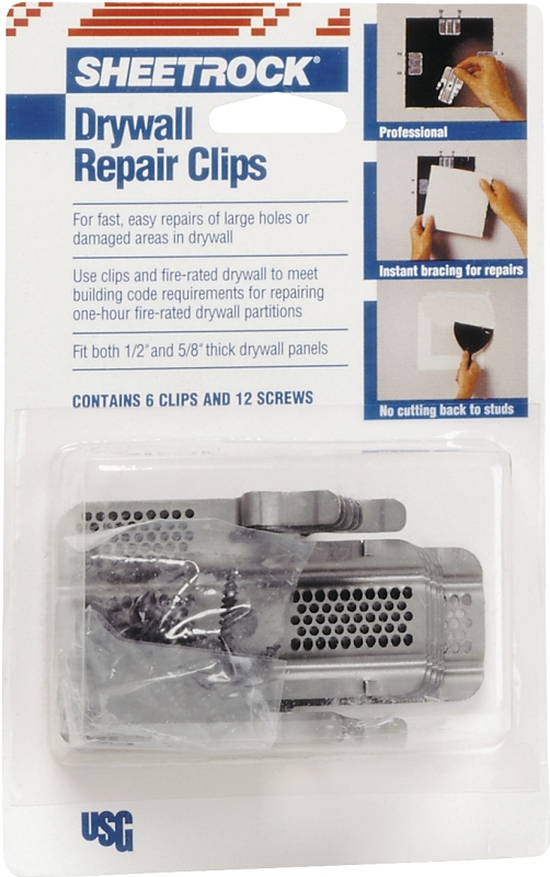Drywall Repair Clip - Case of 6