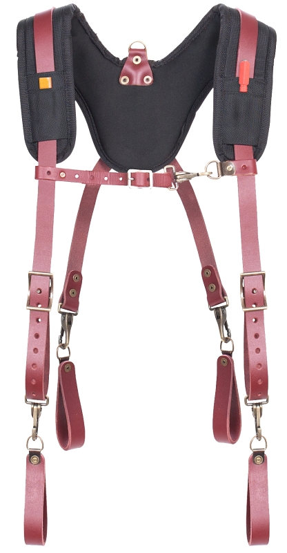 Signature Elite Series 21522 Padded Yoke Leather Suspender